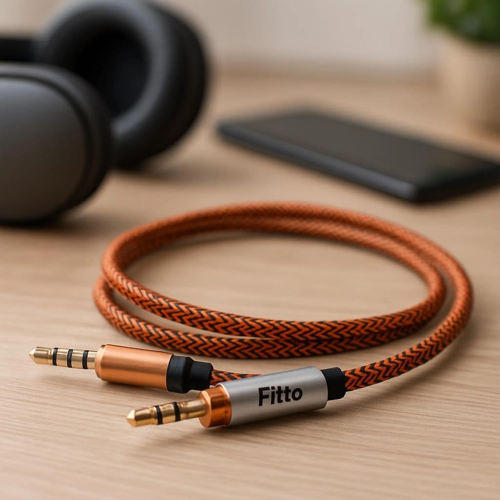 FITTO AUX Audio Cable - 1.5 Meter