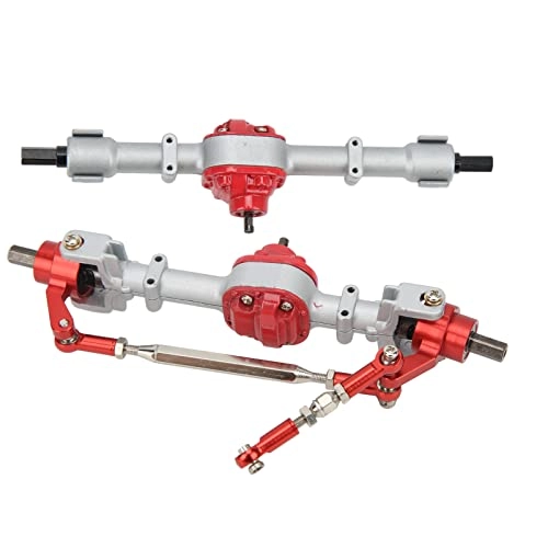 Metal Front Rear Axle Set - Aluminum Compatible with MN D90 D91 99S FJ45