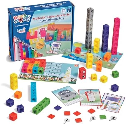 hand2mind Numberblocks MathLink Cubes - 35 100 pieces
