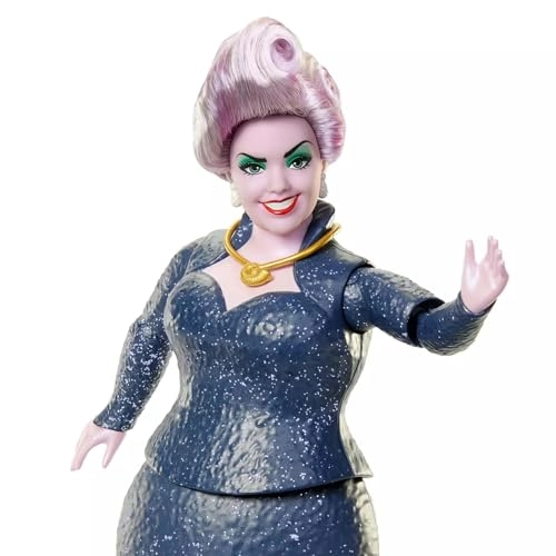 Ursula fashion doll - Plastic lavender hair updo Ages 3+