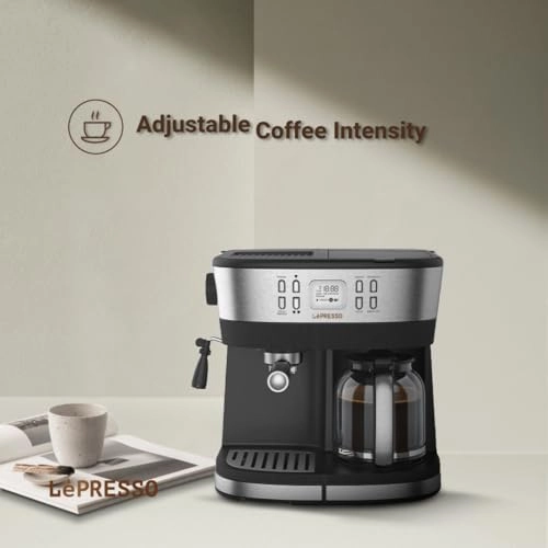 2-in-1 Espresso & Drip Coffee Machine & Milk GNIPDA11CS