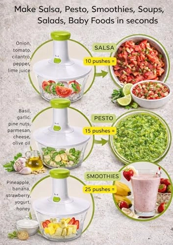 Express Manual Food Chopper - 6.8 Cups