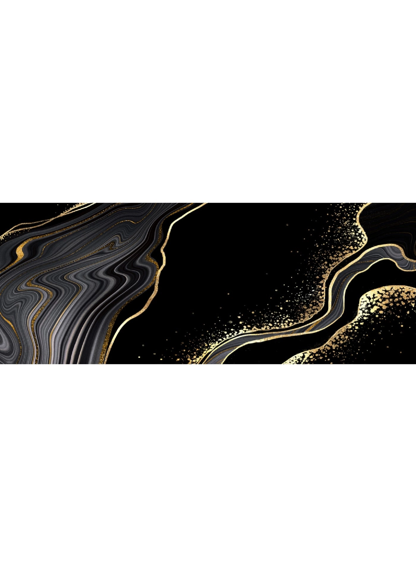 Rock Pow Rock Mousepad - 800 * 300 * 3mm Stitched Edges