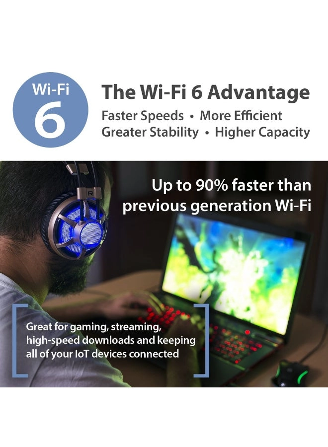 Aquila Pro AI AX3000 - 802.11ac 802.11ax 802.11b 802.11g 802.11n