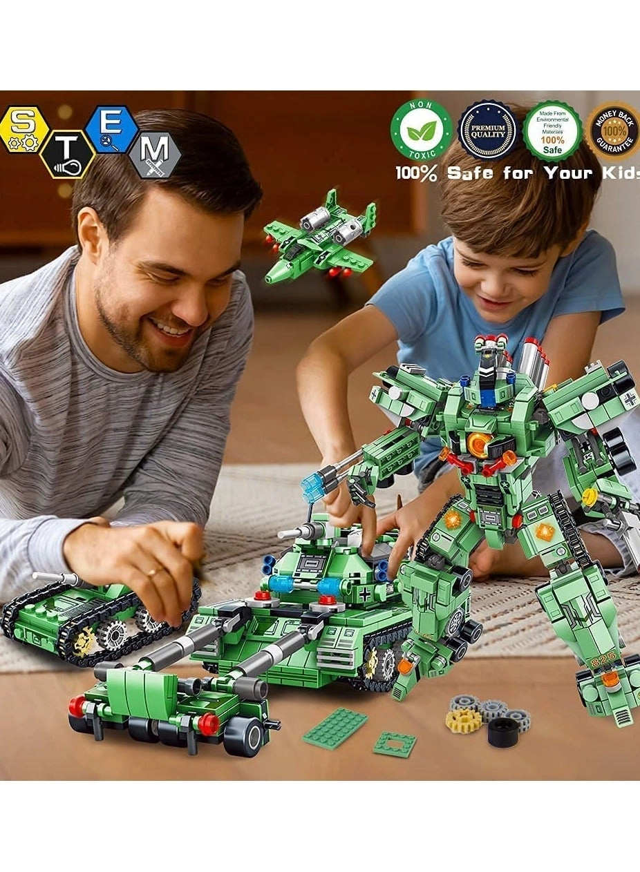 Robot Building Kit - 35 in 1 832 pcs