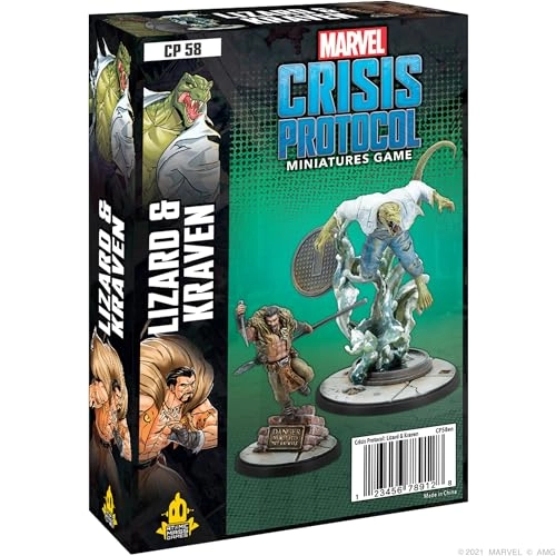 Lizard + Kraven - Marvel Crisis Protocol (CP58)