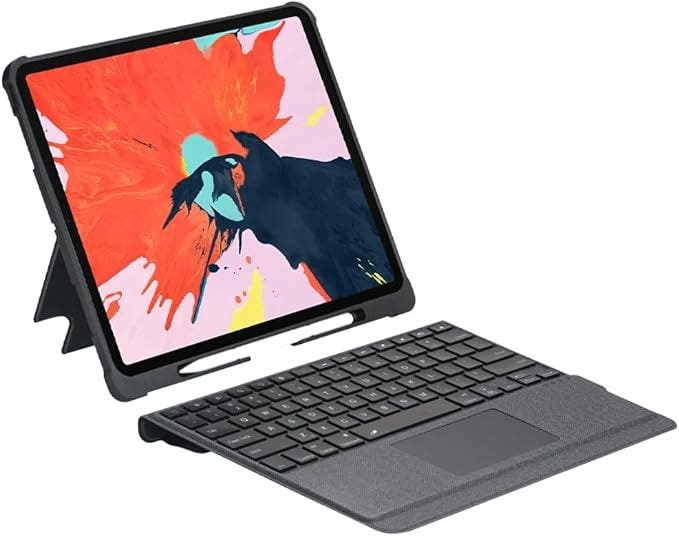 glassology Keyboard Case with Screen Protector for iPad 10.9-inch (10th/11th Gen, 2025)