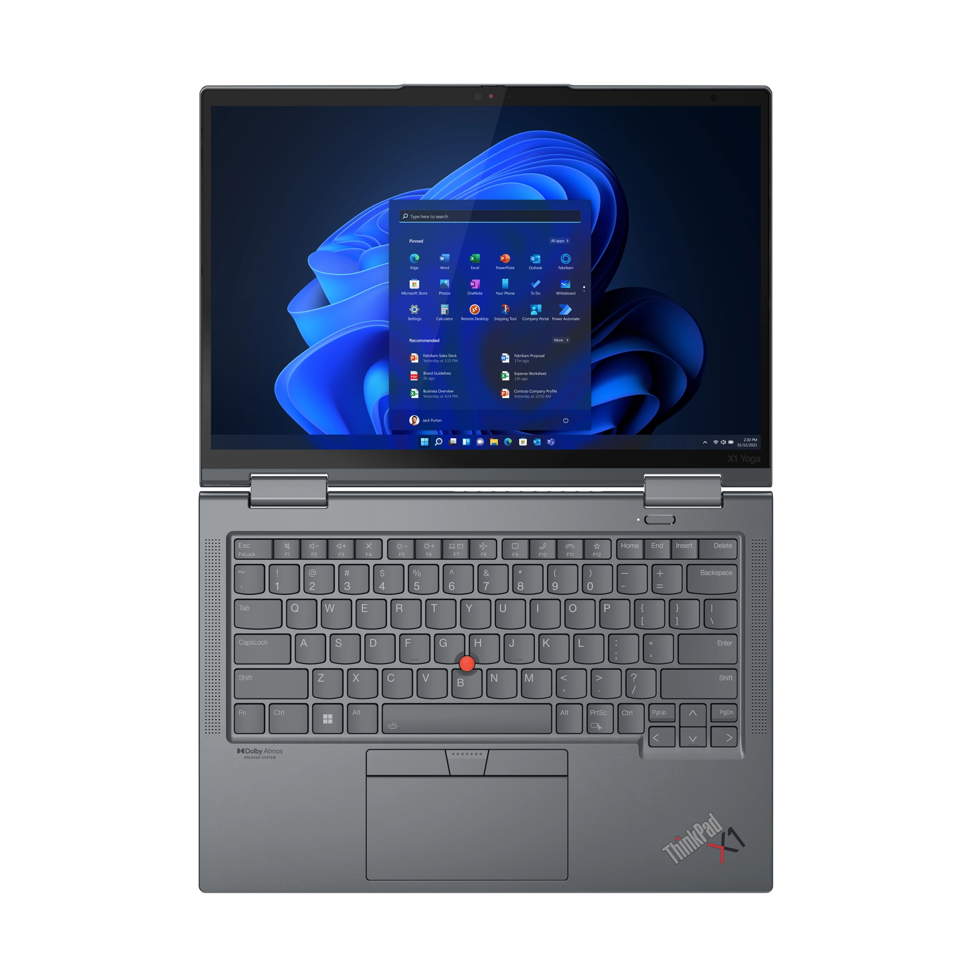 (Renewed) ThinkPad X1 Yoga Gen. 7 - 14.1'' Core i5-1235U 16GB DDR4 512GB SSD