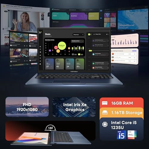 Vivobook 15 - 15.6'' i5-1235U 16GB DDR4 1TB SSD