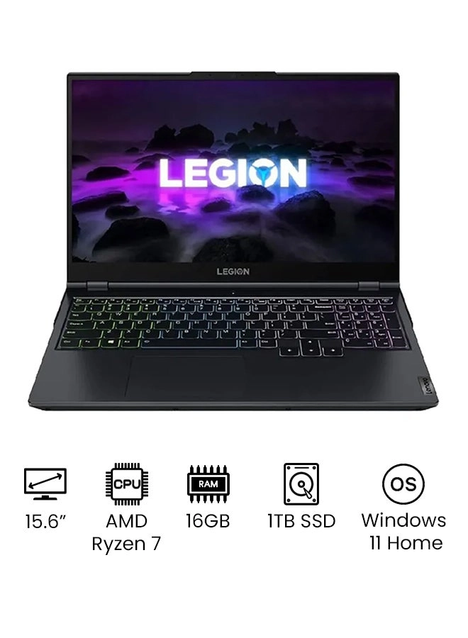 LEGION5 R7-5800H - 15.6'' Ryzen 7-5800U 16GB RAM 1000GB SSD