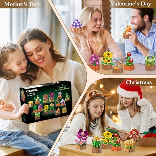 15 Flowers Plants - 1314 pcs