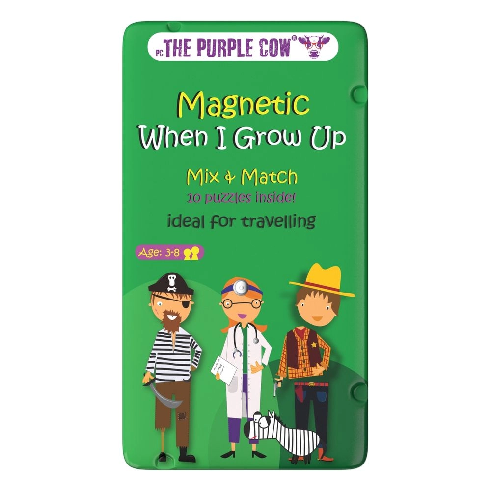 The Purple Cow To Go When I Grow Up Magnetic Travel Games - 3+
