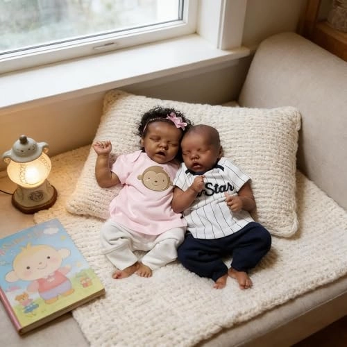 Reborn Baby Doll - 18 inch Vinyl Girl Ages 3+ Bundle