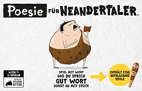 Exploding Kittens: Poetry for Neanderthals - Card Game (German)