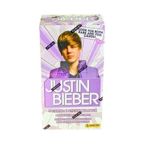 Justin Bieber Trading Cards Box - 9pcs