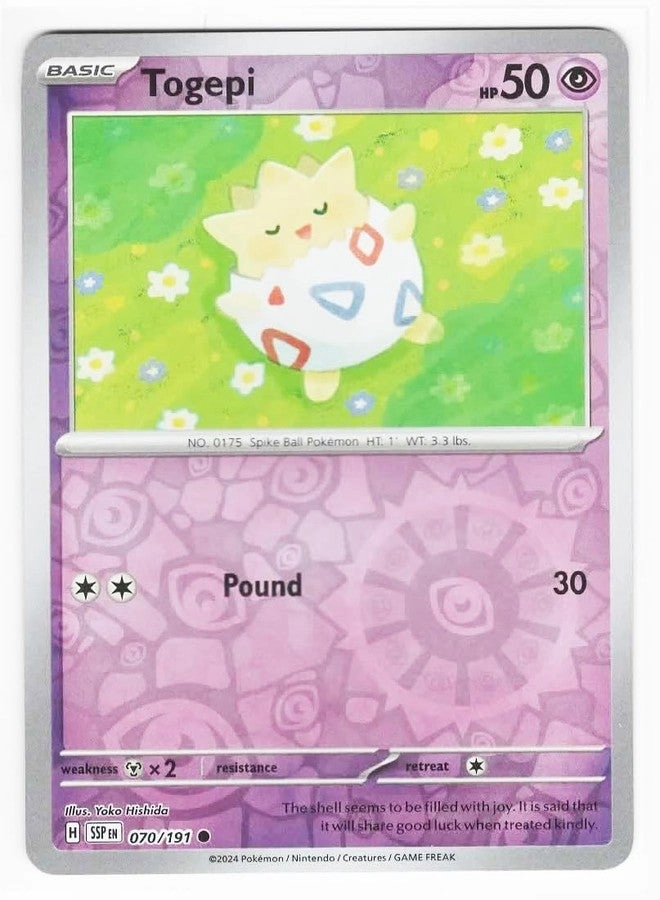 Pokémon Togepi 070/191 - Surging Sparks