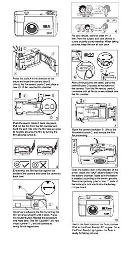 Reusable Photo 35mm Film Camera - 32mm. F=8