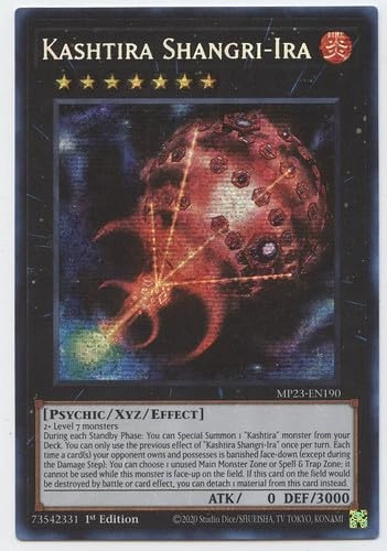 Yu-Gi-Oh! Kashtira Shangri-Ira MP23-EN190