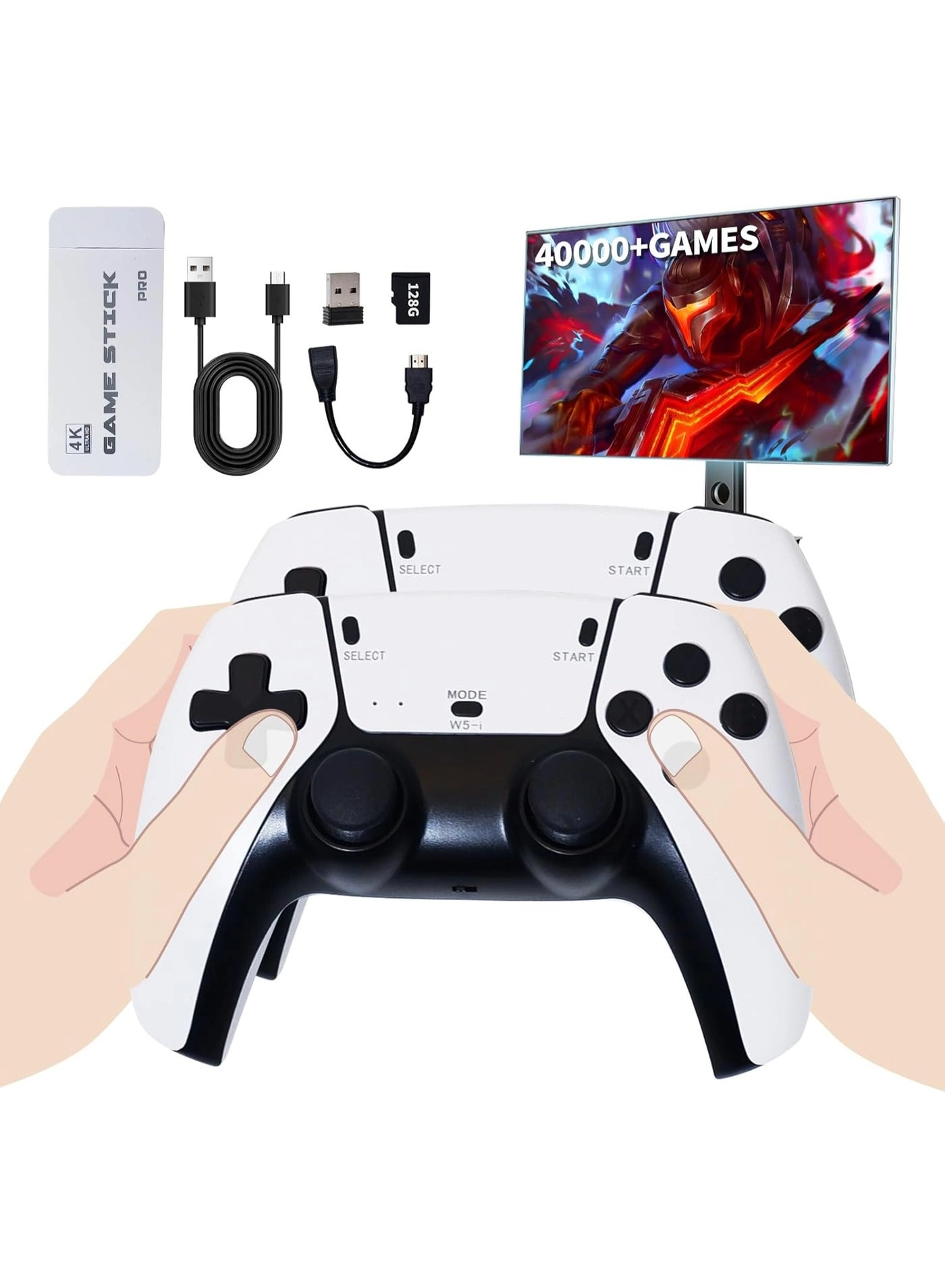 Wireless Retro Game Console - 64G