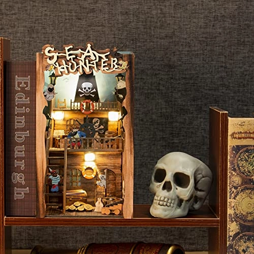 Book Nook Kit - 3D Wooden Puzzle DIY Miniature