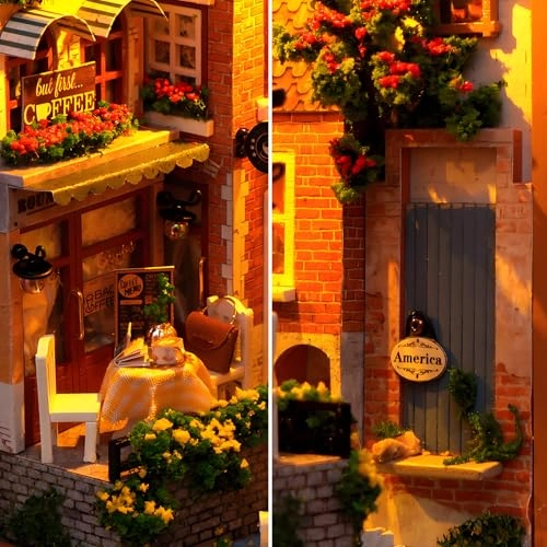 DIY Dollhouse Miniature Book Nook - Holiday 1:32