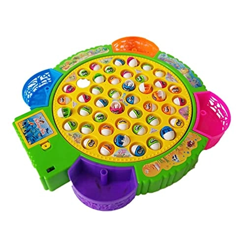 Fishing Games Toy - Rotating Board Preschool
