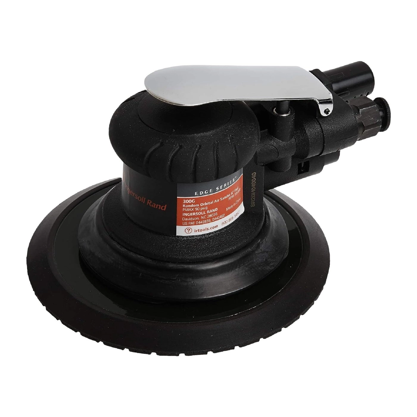 300G Random Orbital Air Sander - 3/16" Orbit 6" Pad 10,000 RPM