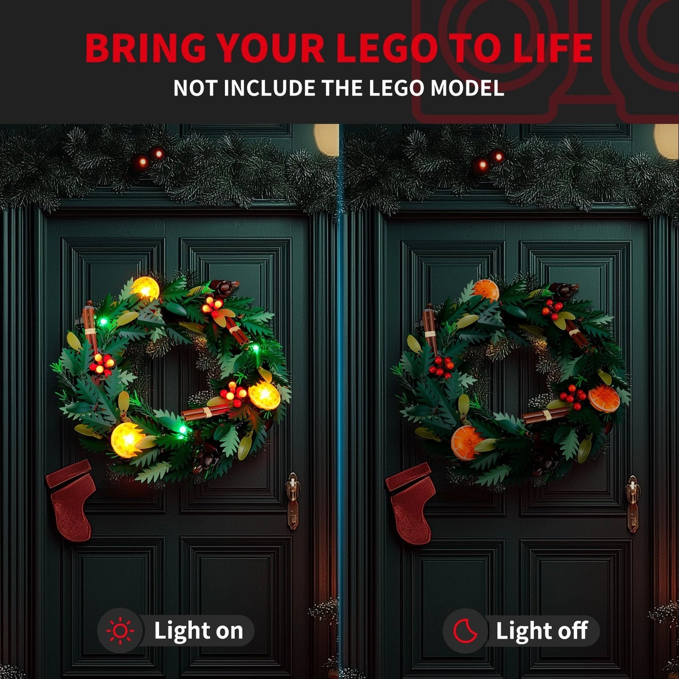 20 Light Kit - for Lego Wreath 10340