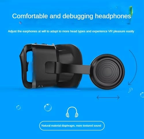 VR Headset - for iPhone 16 15 14 13 Pro Max Plus Galaxy S24 S23 S22 Remote Control