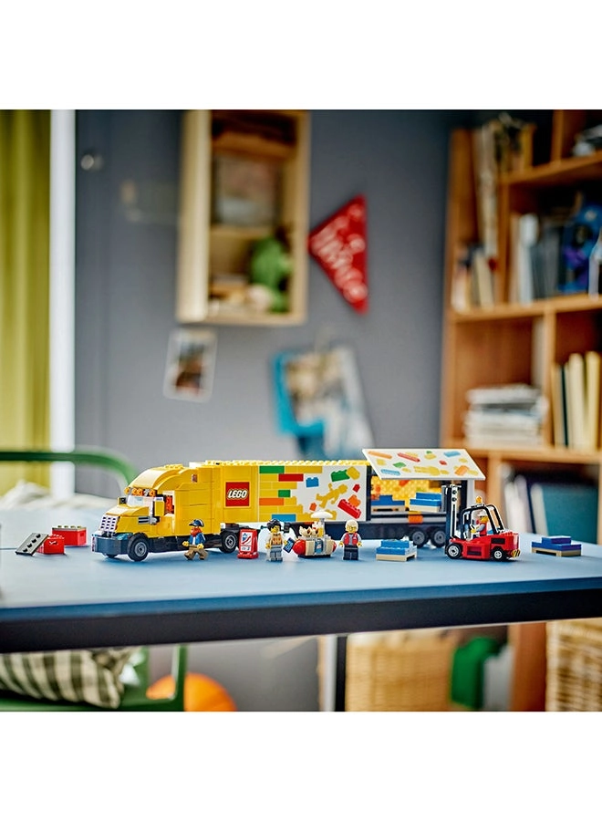 City Yellow Delivery Truck (60440)