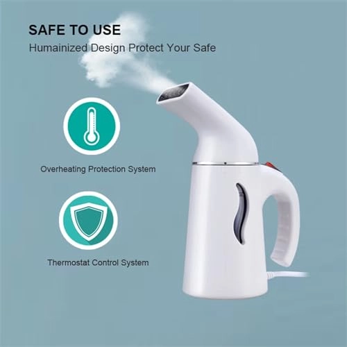 Mini Steam Iron - 1000W Foldable 180° 20s Fast Heat Up