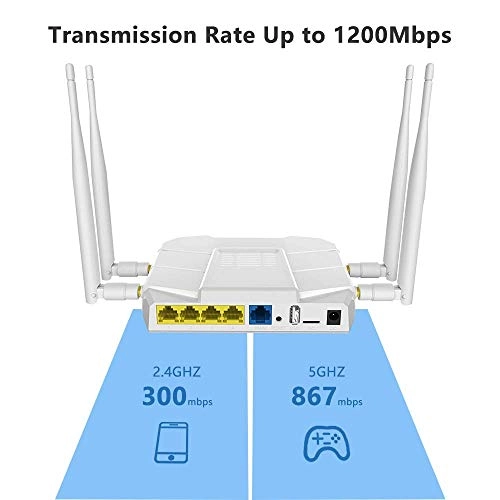 WE1326-BKC - 4G LTE 802.11ac 300Mbps 867Mbps