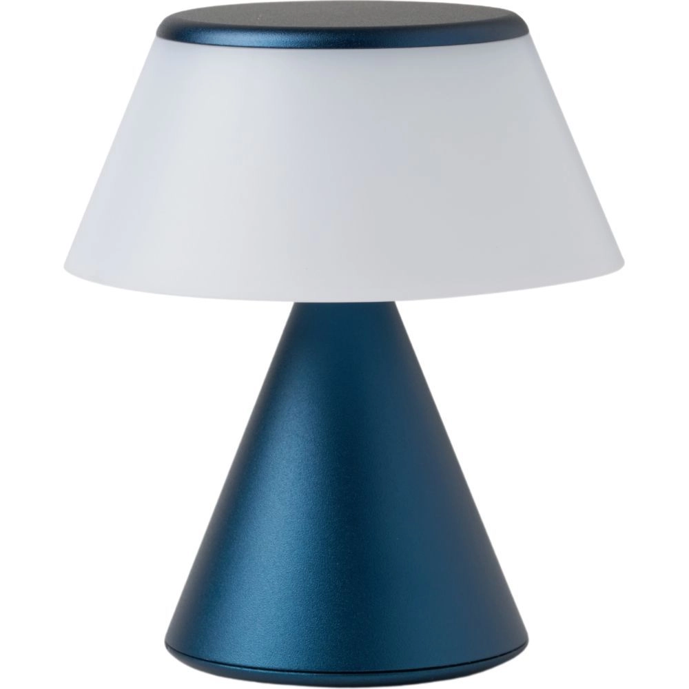 LEXON DESIGNS Luma S - Infinitely Pairable LED Lamp Dark Blue 3-Inches