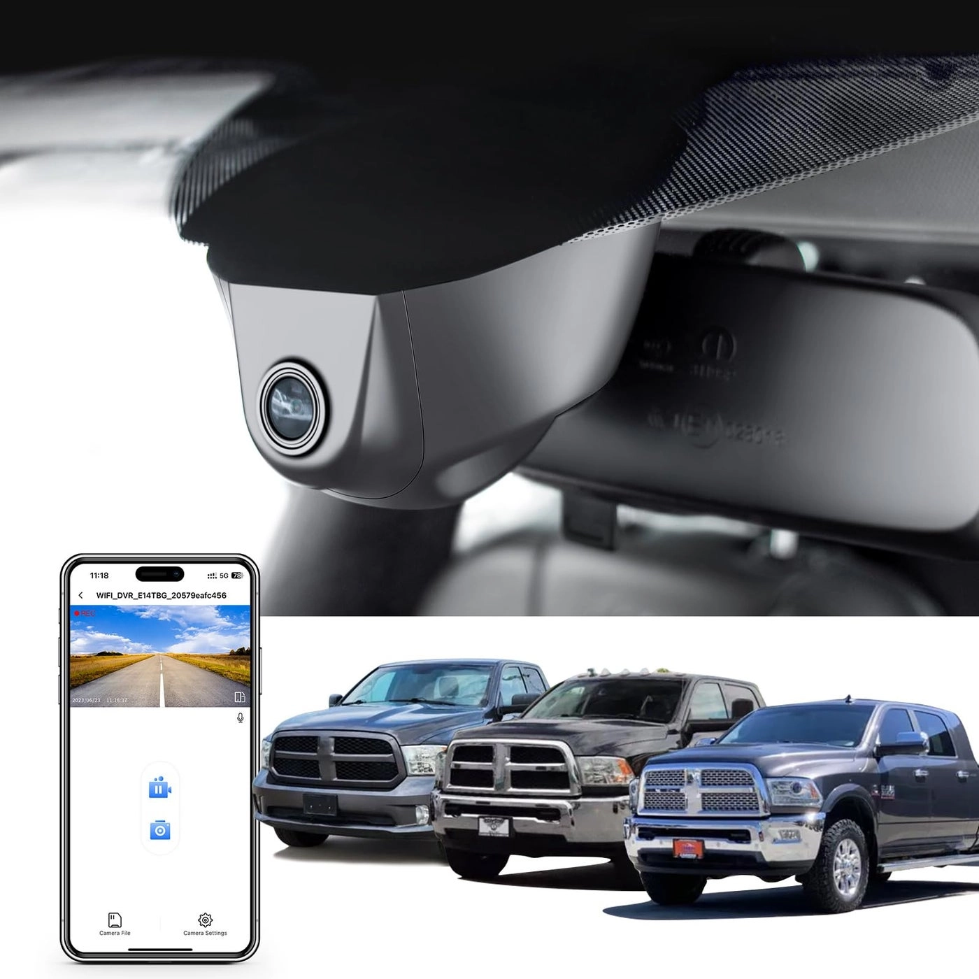 4K Dash Cam - 2160P 30FPS