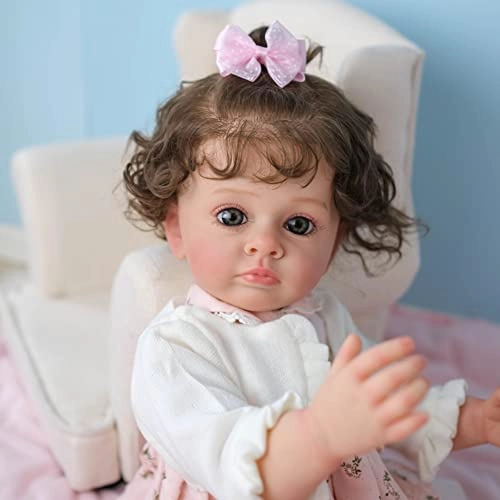 Reborn Baby Doll - 55 cm Full Body Silicone