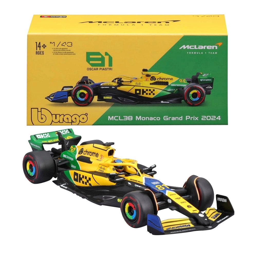 Formula 1 McLAren Mcl38 Monaco GP - 1:43