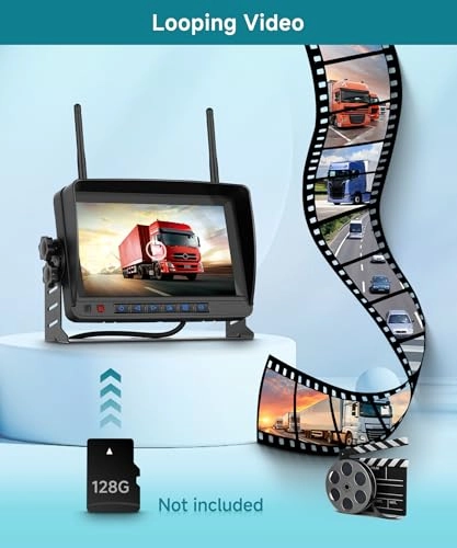 Wireless Reverse Camera Kit - IR Night Vision Wireless 752 X 582 pixels