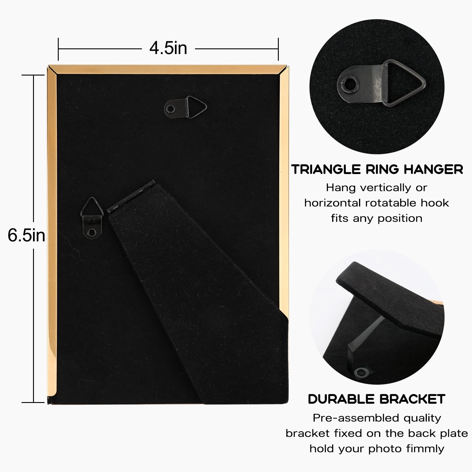 Enamel Picture Frame - 4x6 Set
