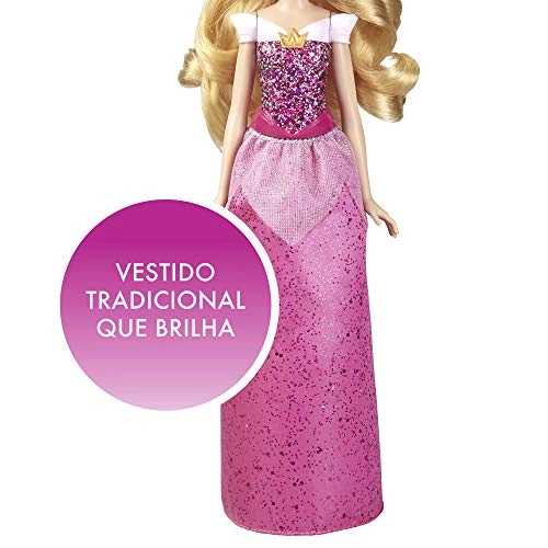 Aurora Fashion Doll - Plastic Includes Tiara and Shoes Ages 3+