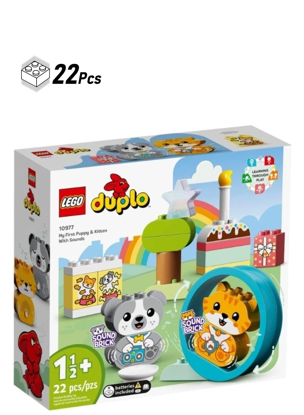 LEGO DUPLO My First Puppy & Kitten With Sounds - Animals