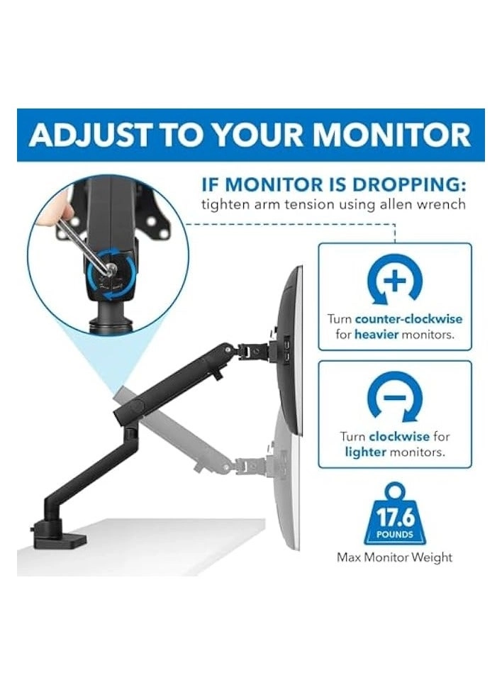 Dual Monitor Mount - 2 Monitors 32 inches 75mm or 100mm