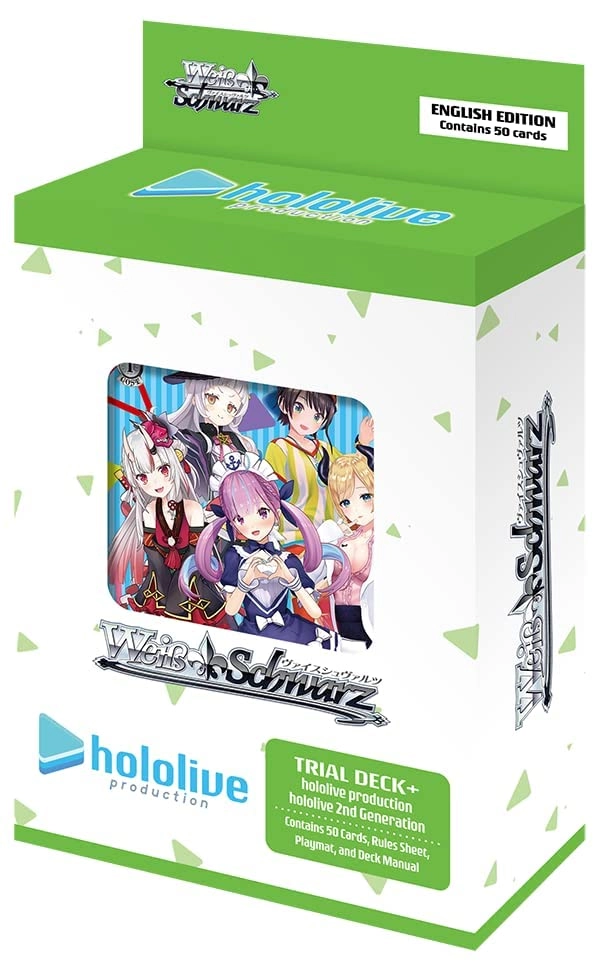 hololive Production 2nd Generation Trial Deck+ - 50 pcs
