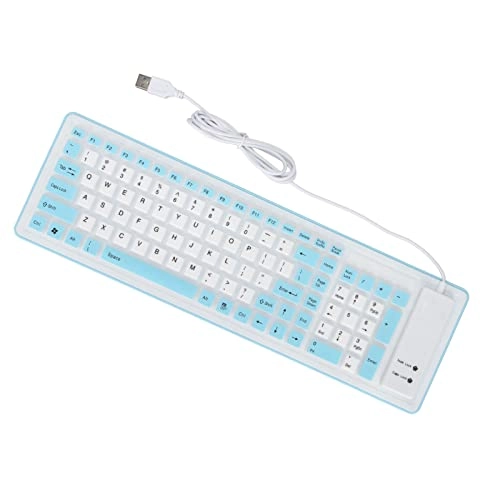 Foldable Silicone Keyboard - Wired