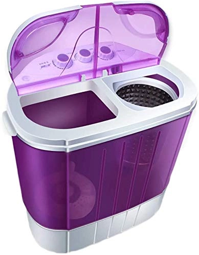 PYXZQW Mini Portable Double-Tube Washing Machine Elution Dual-Use with Timing Control Washing capacity: 4.0KG