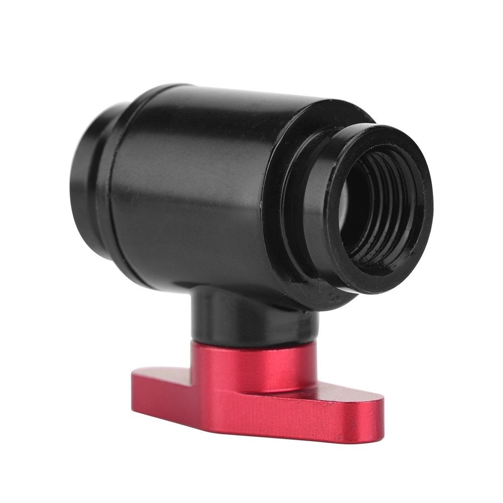 FM YGNS - Mini Water Cooling Valve G1/4" Thread Red Handle