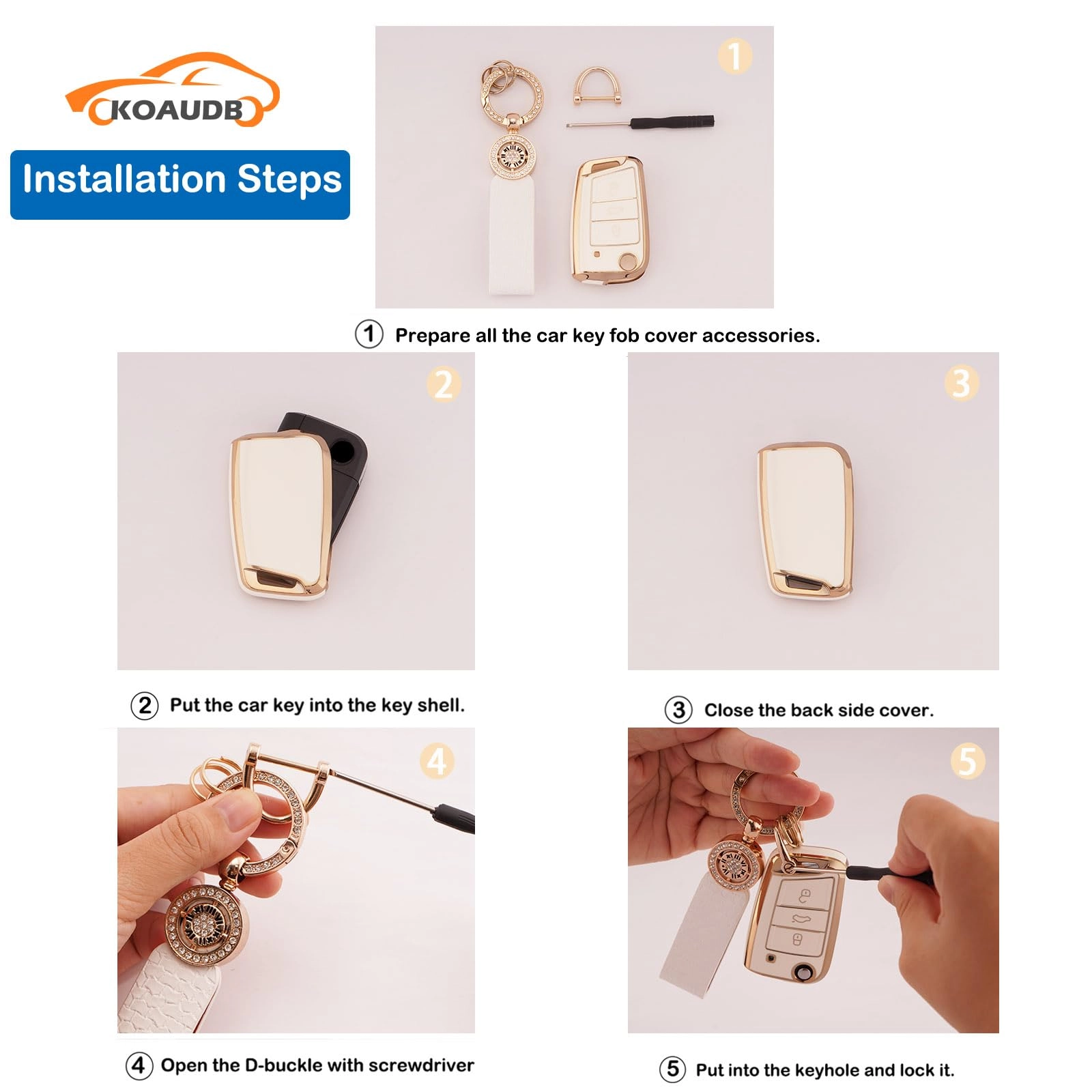 Car Key Cover - Solid