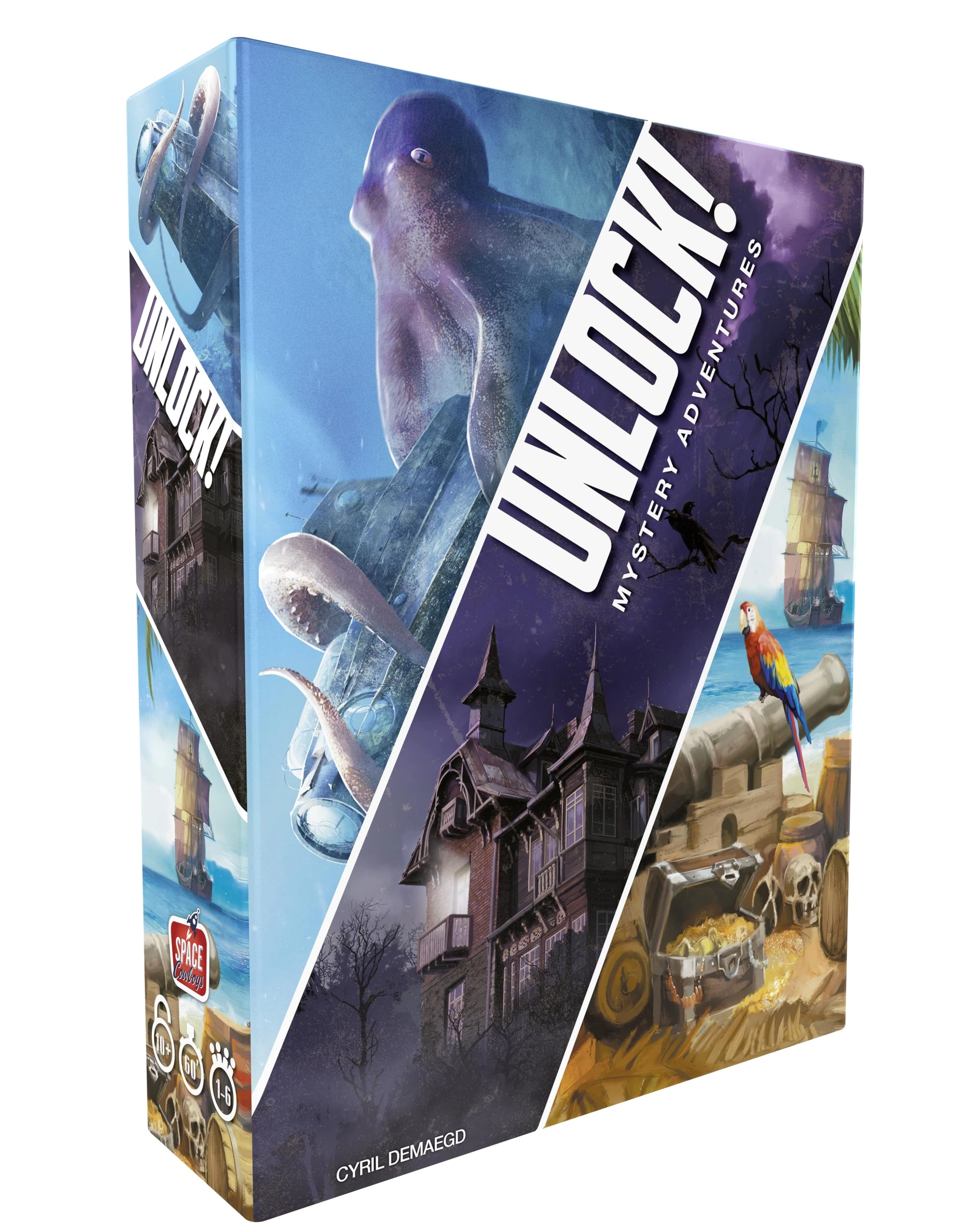 Asmodee Unlock! Mystery Adventures - Card Game