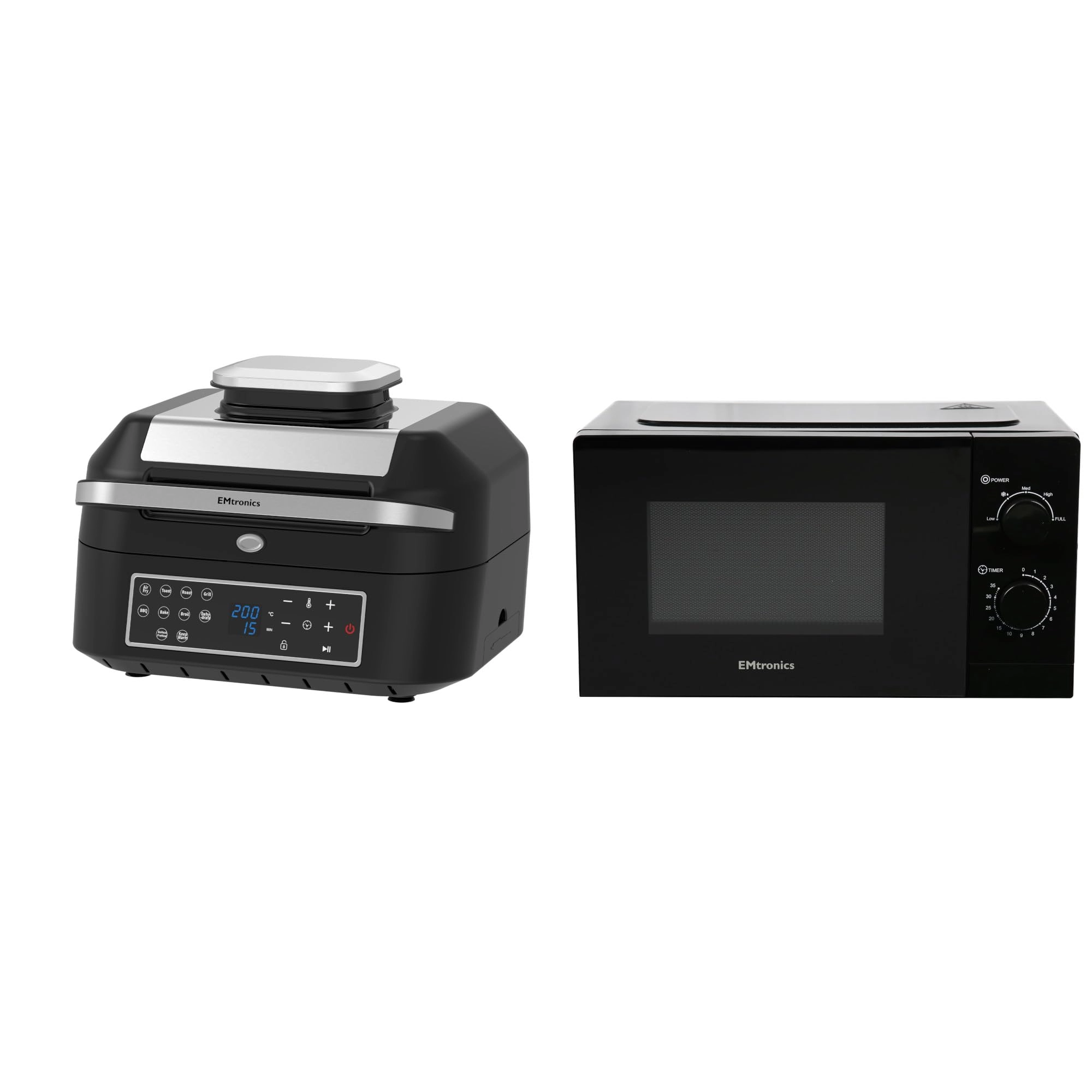 Health Grill EMAFG63 + Microwave EMMW20A-B