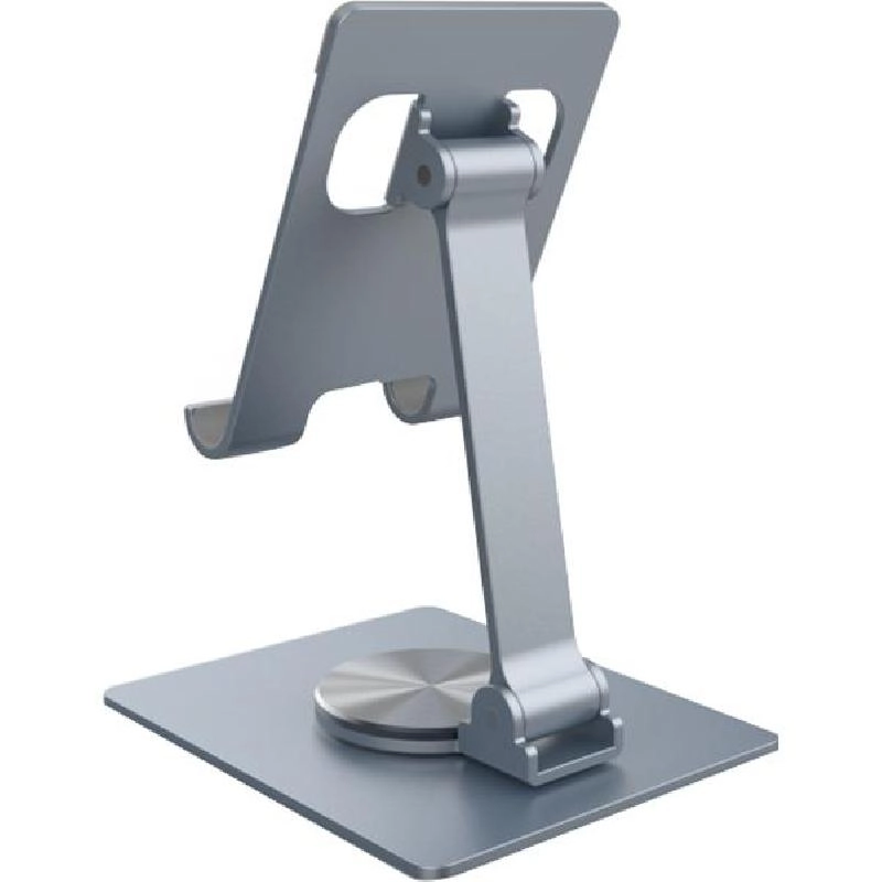 Xnomic Phone Grip & Stand - Grey Aluminum