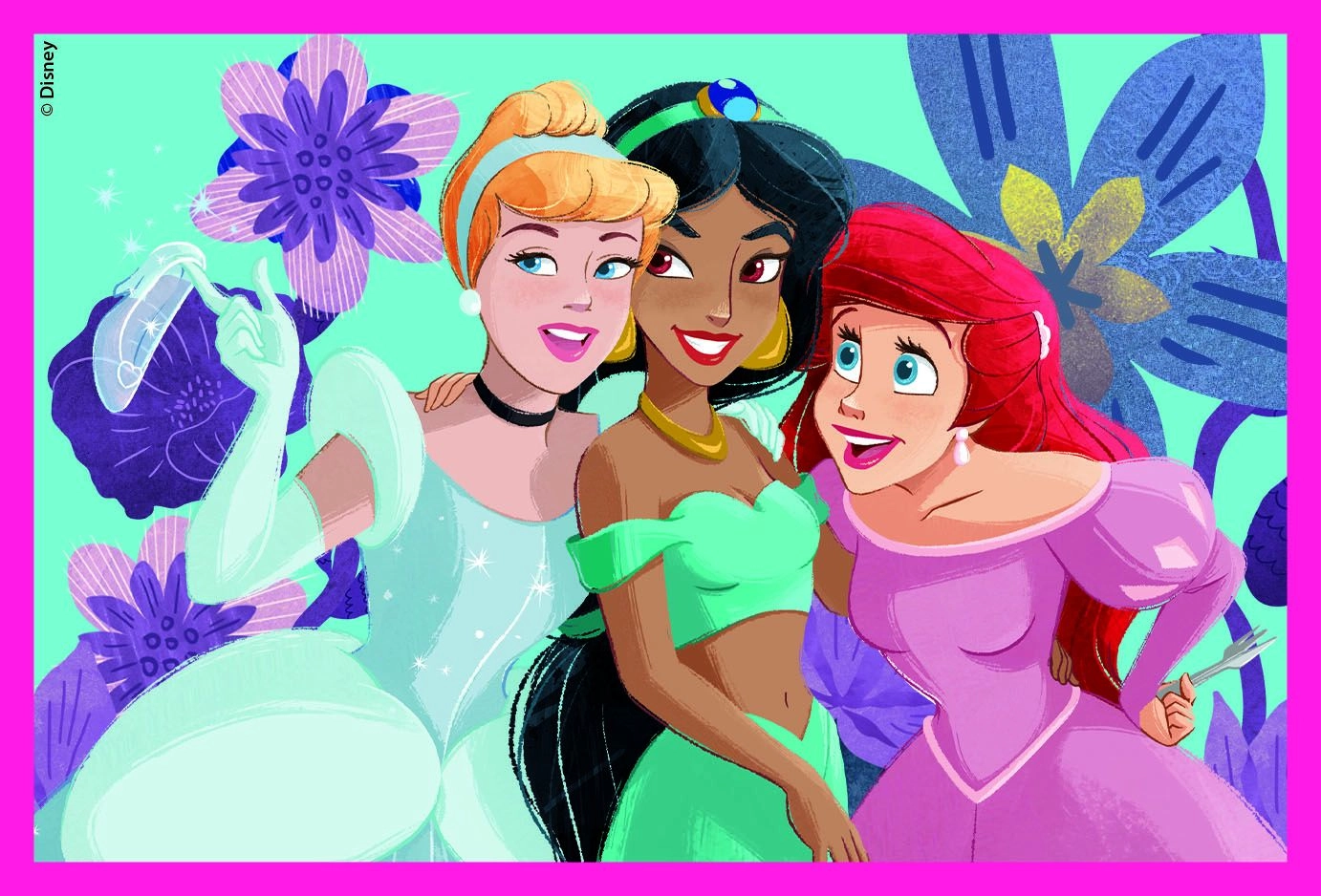 Disney Princess Puzzle (527-40660) - 6 pcs